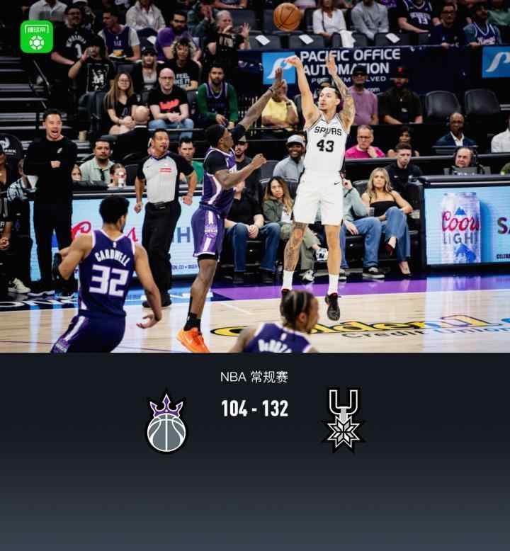  马刺大胜国王，文班亚马三节高效收工；雷诺虽砍高分，仍难挡球队颓势。 体育新闻 马刺大胜国王，文班亚马三节高效收工；雷诺虽砍高分，仍难挡球队颓势。 体育新闻