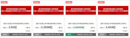  新华联控股股权处置进入关键阶段，三峡人寿拍卖四度遇冷。 股票财经 新华联控股股权处置进入关键阶段，三峡人寿拍卖四度遇冷。 股票财经 新华联控股股权处置进入关键阶段，三峡人寿拍卖四度遇冷。 股票财经